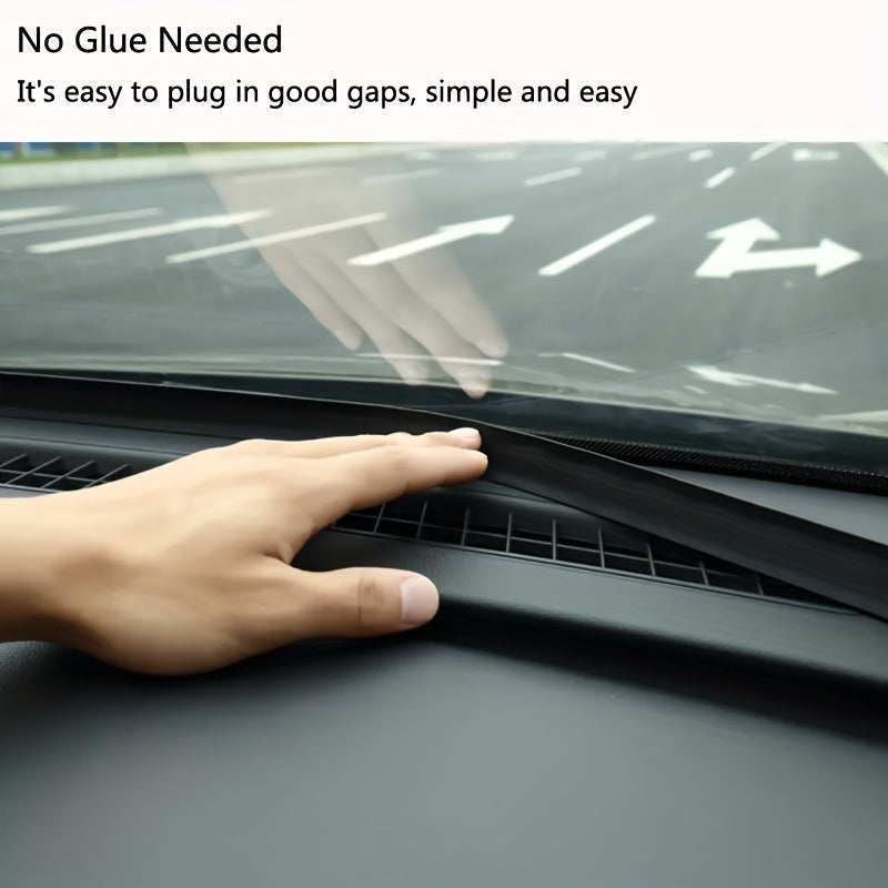 24ft Auto Rubber Sealing Strip for Dashboard & Windshield