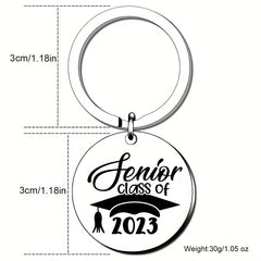 Funny Keychain For Seniors Women Men Graduation For Her Him College