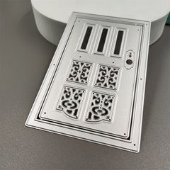 Retro Door Metal Cutting Dies for Scrapbooking Paper Craft