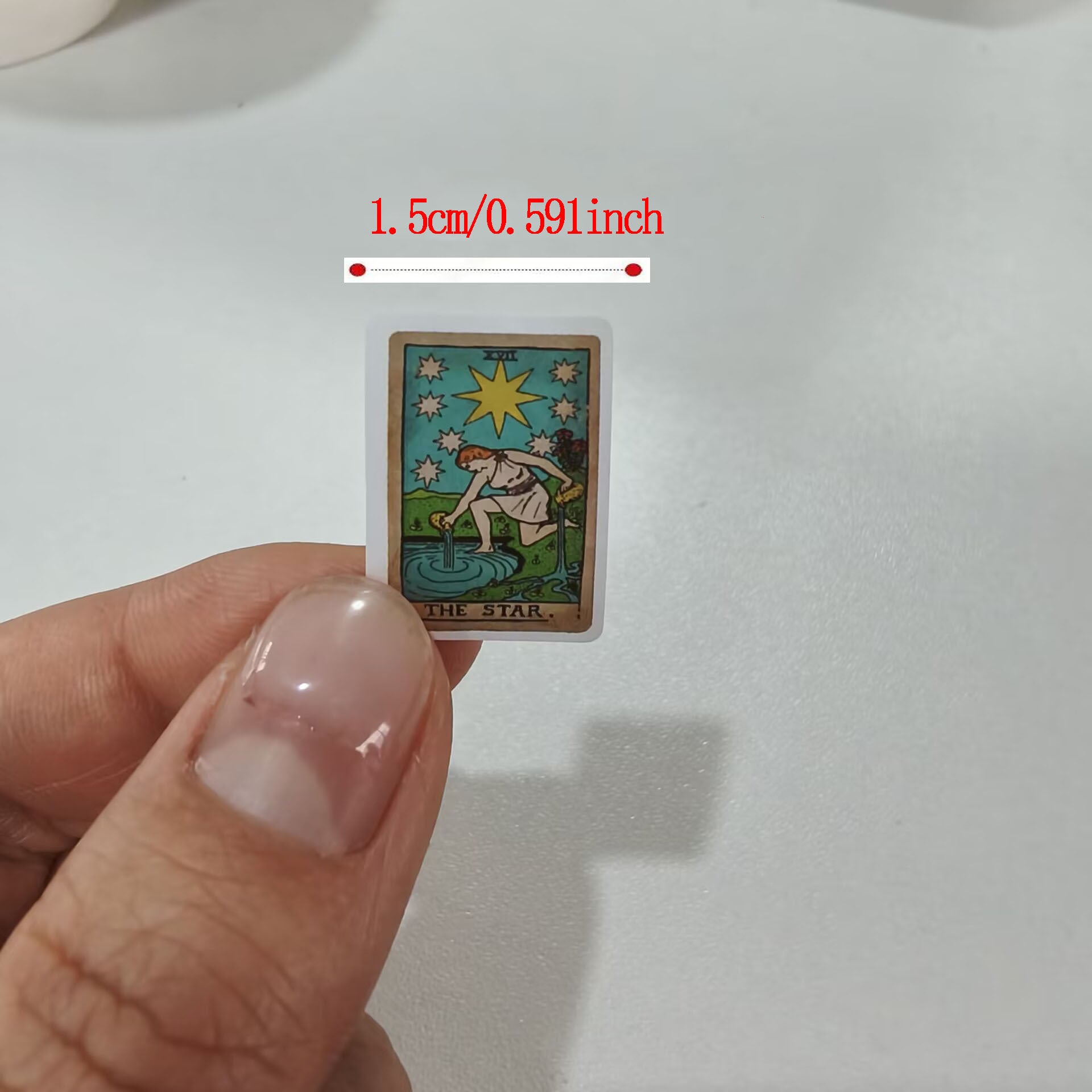 500 Reusable Tarot Stickers Roll - Unique Cartoon Decals