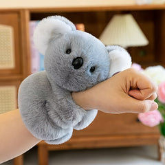 2pcs Capybara Raccoon Wristbands Snap Bands Polyester Fiber Hand Decorations