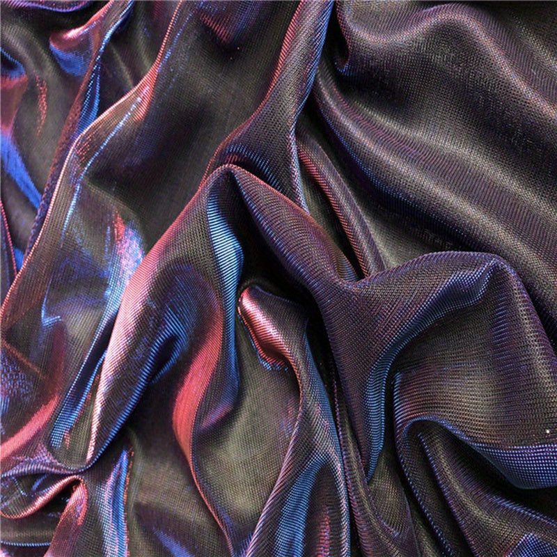 1pc Iridescent Shimmer Organza Mesh Fabric Gauze Metallic Flashing DIY Sewing