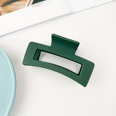 3pcs Women Hair Claw Rectangle Shaped Hair Claw Style Shark Claw