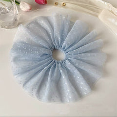 Large Lace Hair Ties Mesh Hair Tie Scrunchies Wedding Hair Accessories
