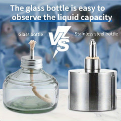 Dental Alcohol Lamp Glass Burner Lab Equipment 150ml