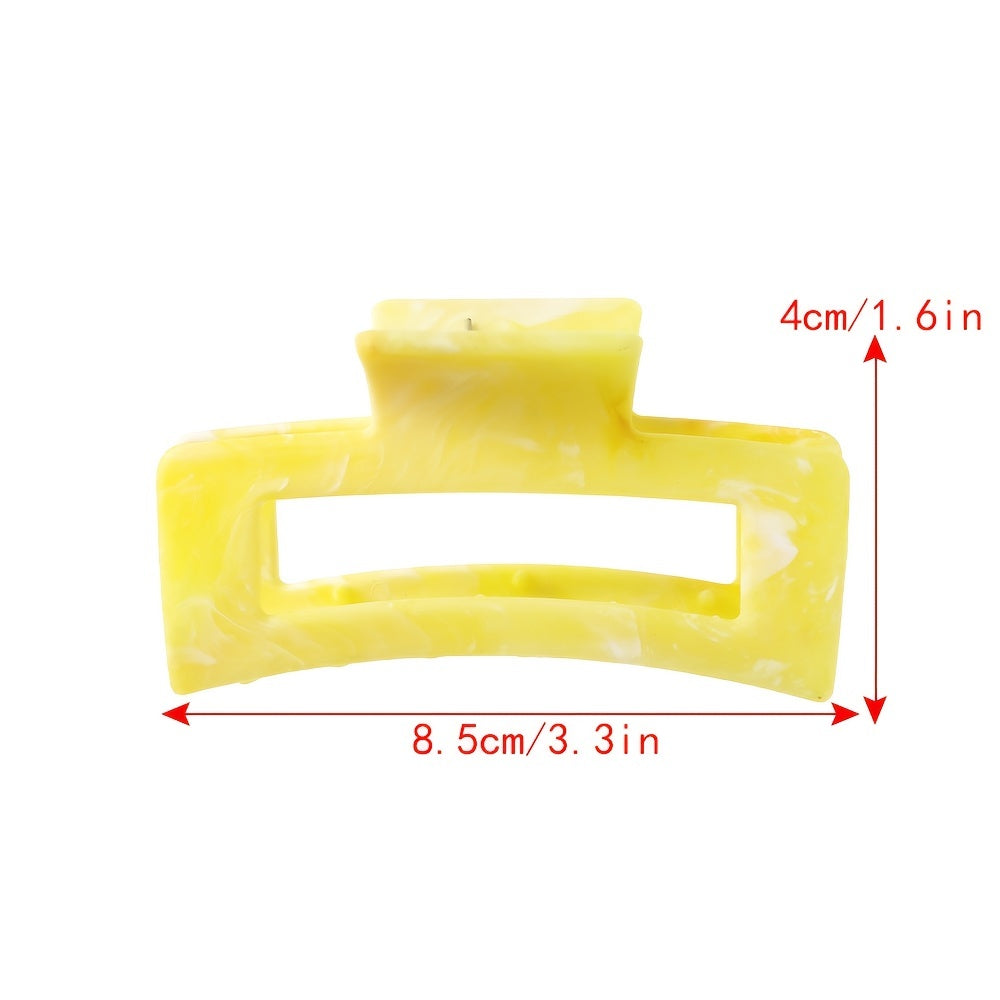 Jelly Candy Hair Claw Acrylic Hair Clip Headdress