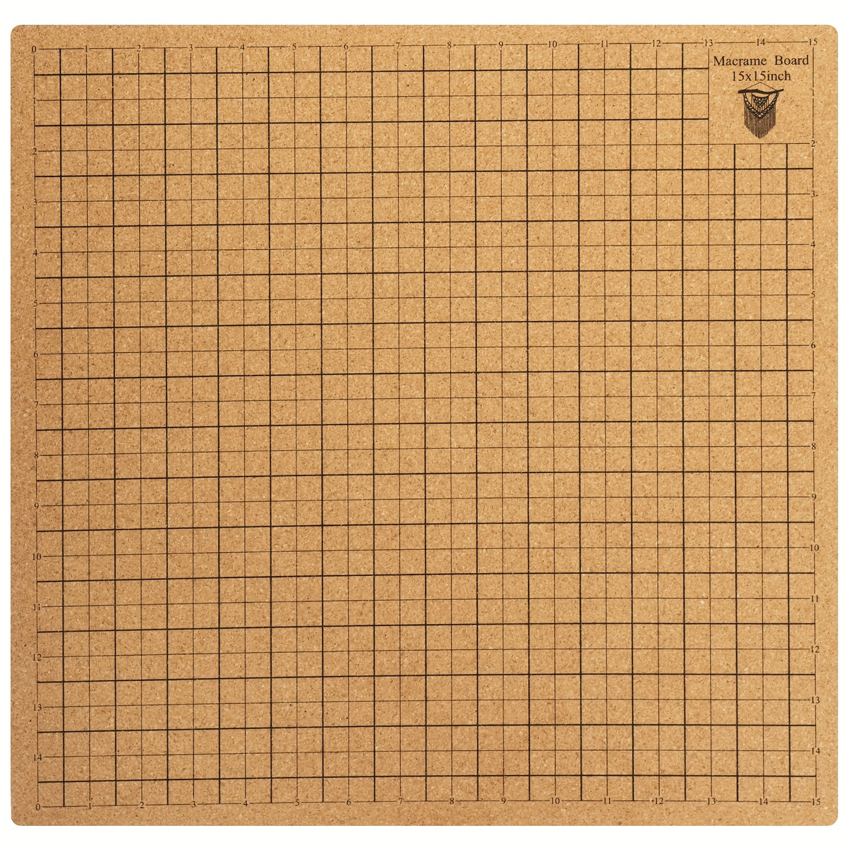 Macrame Board 38x38 Double Sided Portable Braiding Board