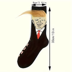 3 Pairs Funny Novelty Quarter Socks for Men