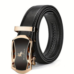 Men's Business Buckle PU Leather Belt Father's Birthday Boyfriends