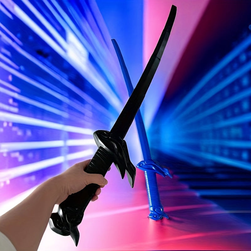 Plastic Telescopic Samurai Sword Fun Decompression Toy for Parties