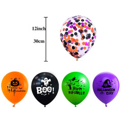 16pcs Halloween Decoration Balloons 30 Holiday Party Balloons