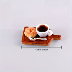 Dollhouse Kitchen Food Tray Set for 1:12 Scale Dollhouse