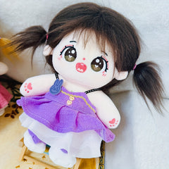 Doll Clothes for Plush Doll - Colourful Skirt and Shoes