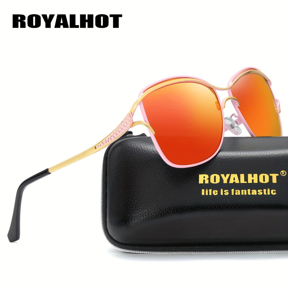 RoyalHot Polarized Butterfly Frame Sunglasses