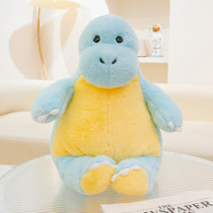 Large Candy Colored Dinosaur Plush Toy Doll