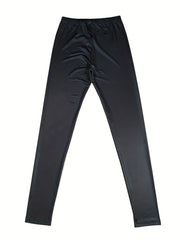 High Waist Love Print Skinny Leggings