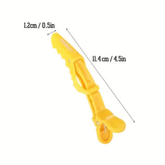 6pcs Matte Hair Sectioning Clip Clamp Hair Grip Hairdressing Salon Tool