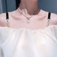 Non-slip Underwear Straps Chain Linked Shoulder Straps