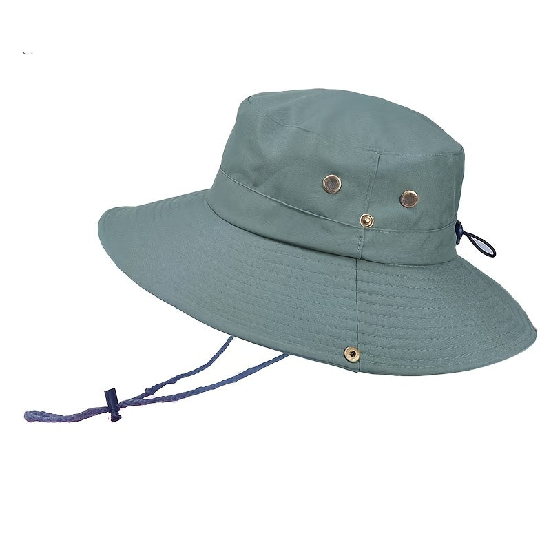 Outdoor Sun Hat Mountaineering Hat Breathable UV Protection Bucket Hat