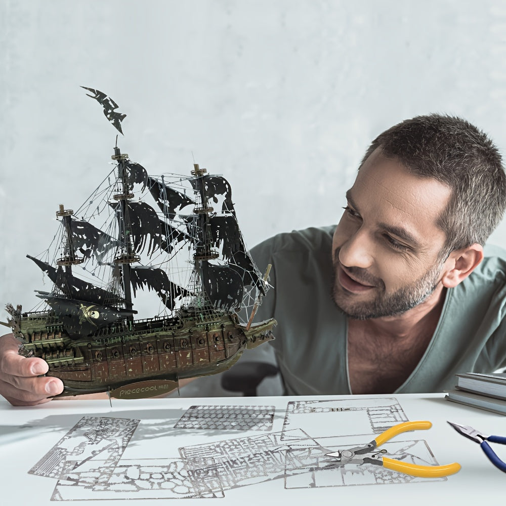 Piececool Flying Dutchman 3D Metal Puzzle Model Kit