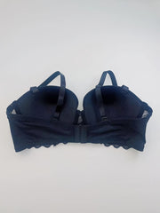  Lace Trim Underwired Push Up Multiway Bra