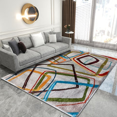 Nordic Rug Light Style Geometric Minimalist Floor Mat