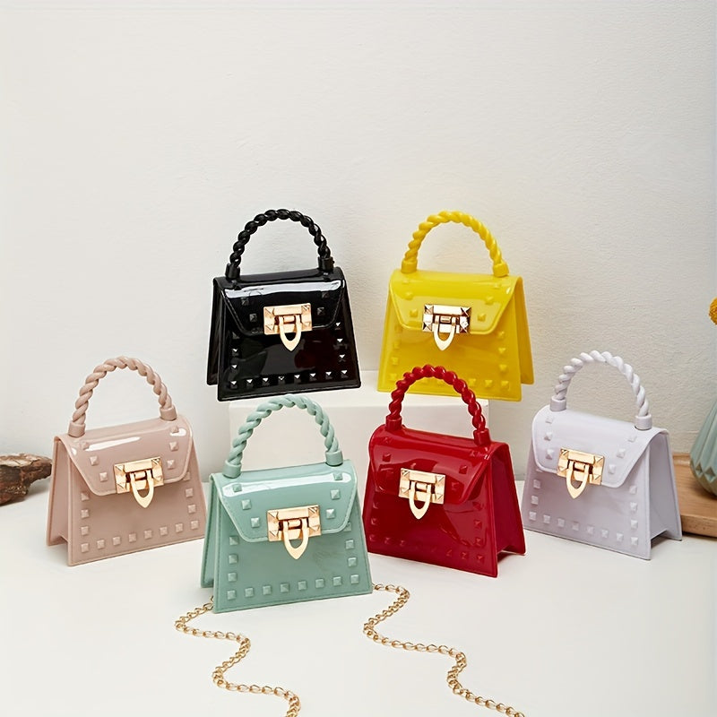 Mini Jelly Silicone Crossbody Bag & Coin Purse for Girls & Women
