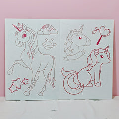 A5 Cartoon Coloring Book Creative Fun Painting Activity