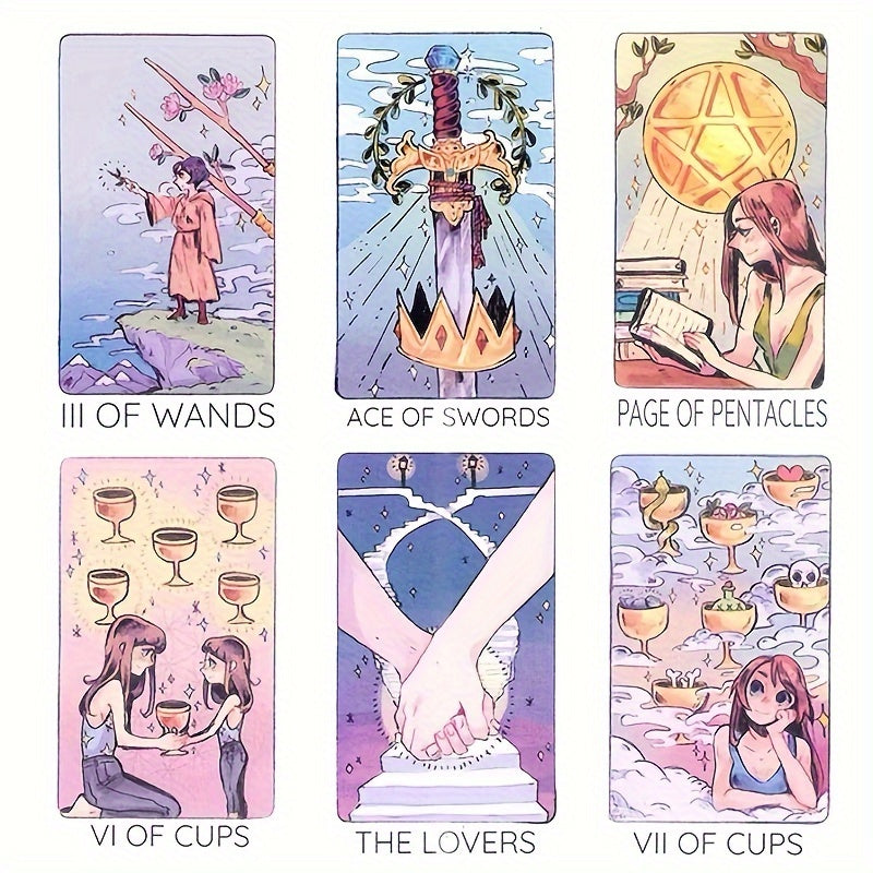 Britt's Third Eye Tarot Card Party Game Divination Board