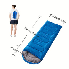 Thickened Warm Portable Sleeping Bag for Outdoor Camping