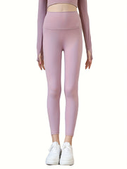 High Waist Slimming Yoga Leggings Quick Drying Butt Lifting Seamless Yoga Pants