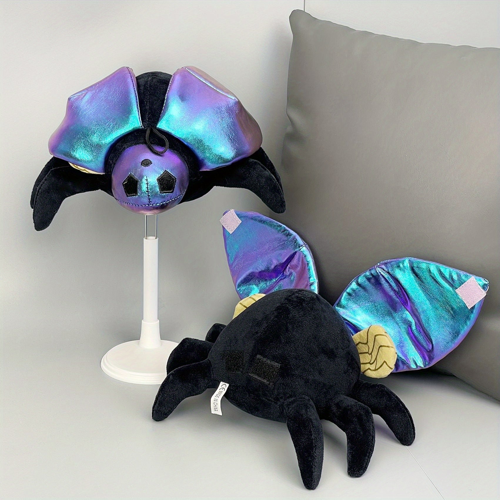 Doug the Bug Plush Toy Iridescent Scarab Beetle Soft Stuffed Animal