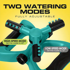 360 Degree Rotating Lawn Sprinkler Plant Irrigation System