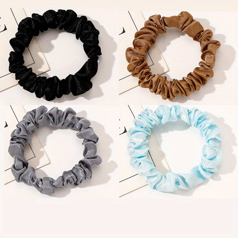 Satin Headband Soft Hair Tie Sleep Ponytail Holder Women Hair Accessories