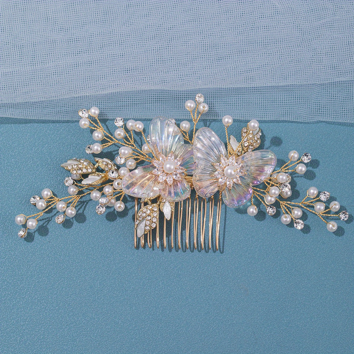 Girl's Butterfly Comb Princess Hairpin