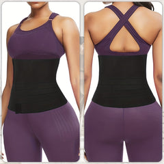 Long Waist Trainer For Women Waist Trimmer For Women Belly Fat Tummy Wrap