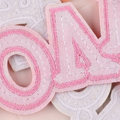 3pcs Letter Love Sequined Patches DIY Ironing Cloth Stickers for Girls