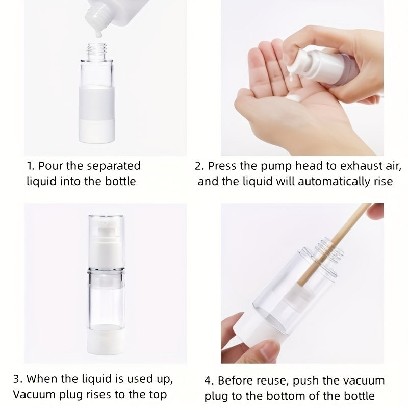 Refillable Pump Bottle Travel Spray Bottle Makeup Water Outdoor Travel
