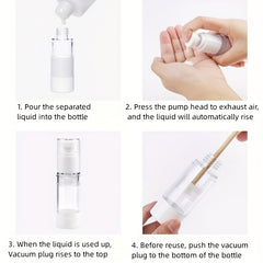 Refillable Pump Bottle Travel Spray Bottle Makeup Water Outdoor Travel