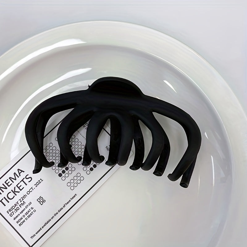 4pcs Large Claw Clip Octopus Clip For Thick Curly Hair Style