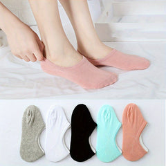 5 Pairs Lightweight Ankle Socks Women's Stockings