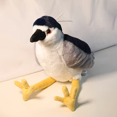 Realistic Nycticorax Plush Toy Soft Stuffed Animal with Details