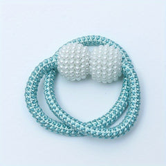 2pcs Pearl Magnetic Curtain Buckles Tieback Accessories