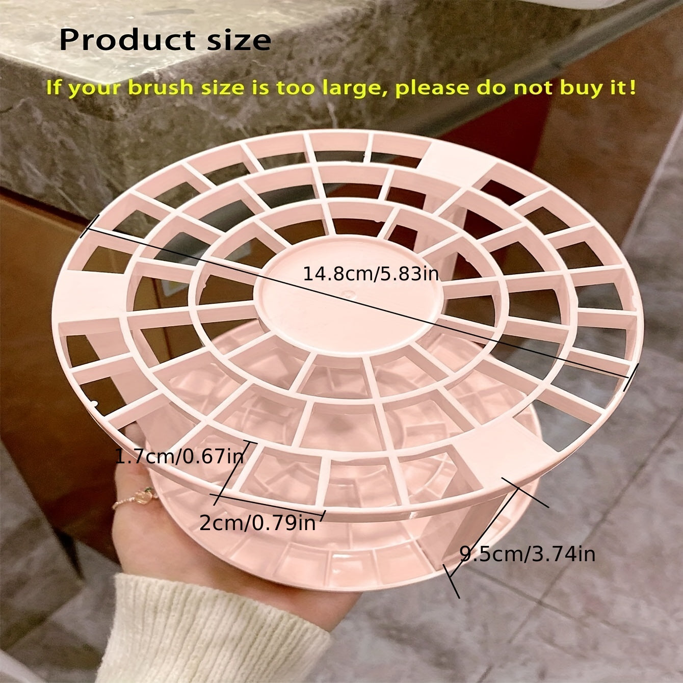 Makeup Brush Storage Rack: Organize Your Brushes in Style