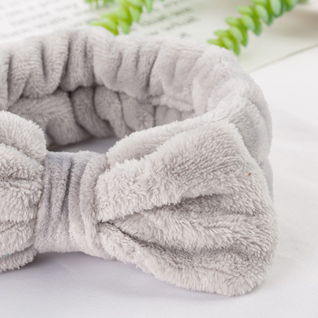 Spa Headband & Wristband Set for Face Wash