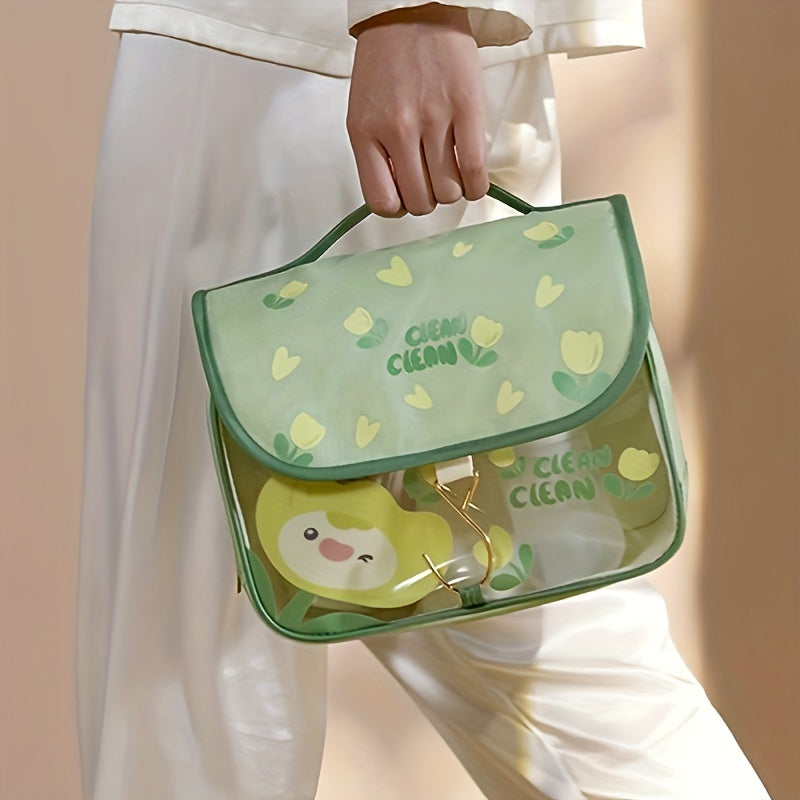 Cartoon Travel Hangable Wash Bag Waterproof Storage Bag