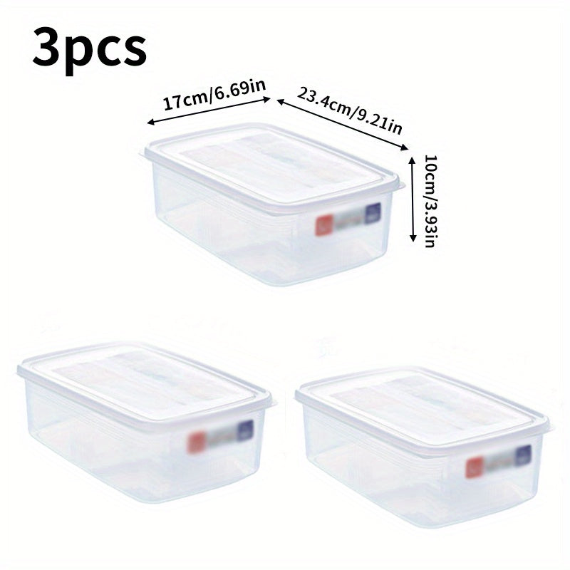 Refrigerator Crispers Lunch Box Portable Snack Storage Box