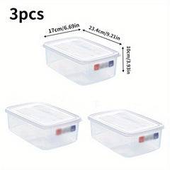 Refrigerator Crispers Lunch Box Portable Snack Storage Box