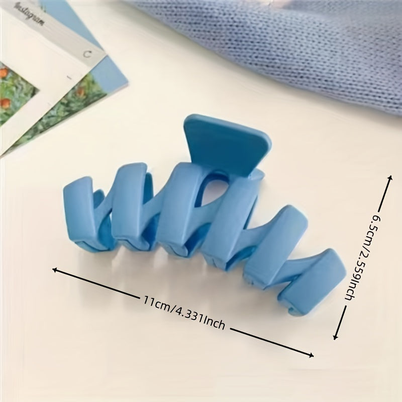 Plastic Hairpin Grab Clip Hair Accessories Decorative Headwear