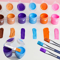 Floral Basket Paint by Numbers Kit for Adults